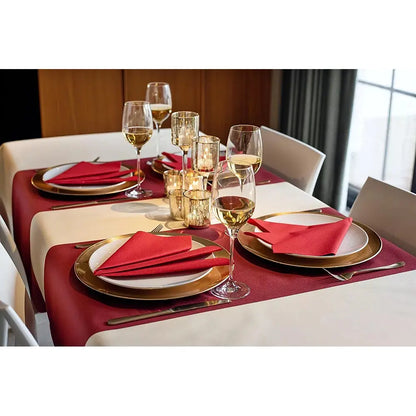 Chemin de table Cherry Red (Bordeaux) - 6 m x 40 cm