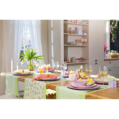 Chemin de table Gala Pistache Green - 6 m x 40 cm