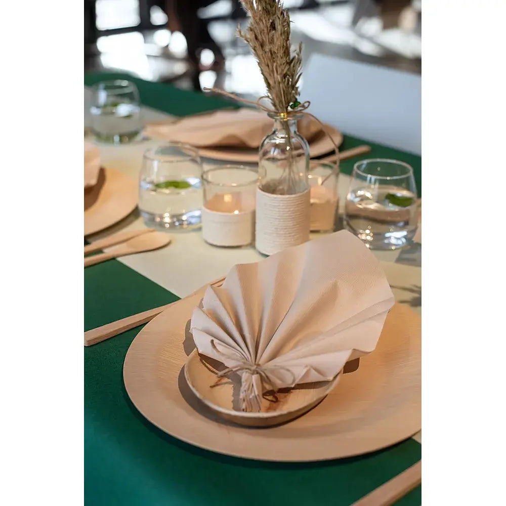 Chemin de table Gala Pistache Green - 6 m x 40 cm