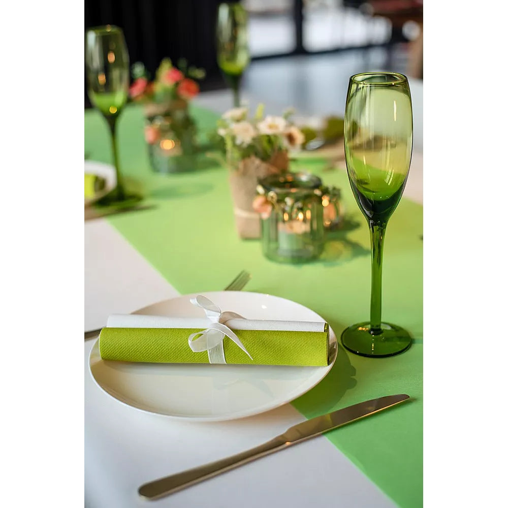 Chemin de table Gala Spring Green