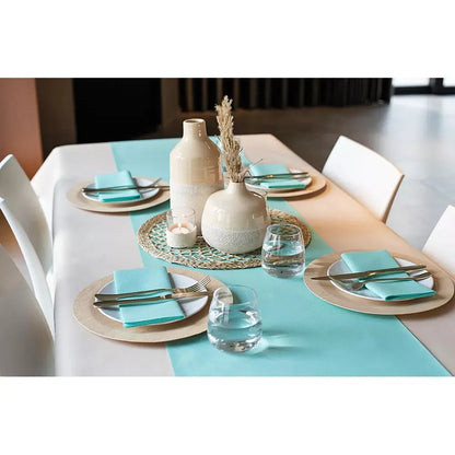 Chemin de table Gala Pacific Blue - 6 m x 40 cm
