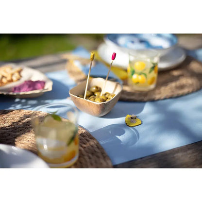 Chemin de table Gala Artic Blue - 6 m x 40 cm