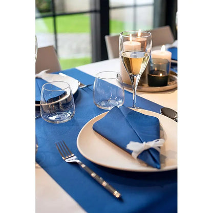Chemin de table Gala Dark Blue - 6 m x 40 cm