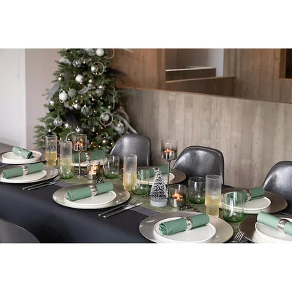 Chemin de table Gala Dark Grey - 6 m x 40 cm