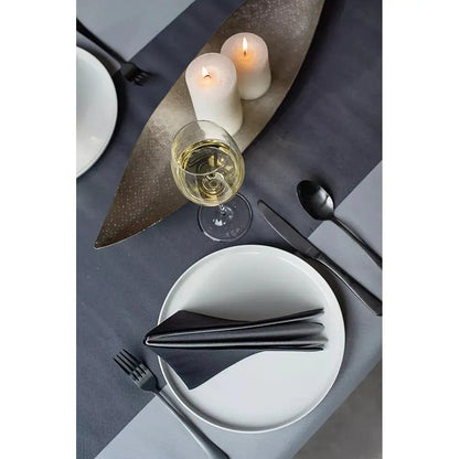 Chemin de table Gala Dark Grey - 6 m x 40 cm