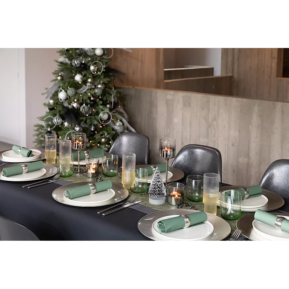 Chemin de table Gala Dark Grey