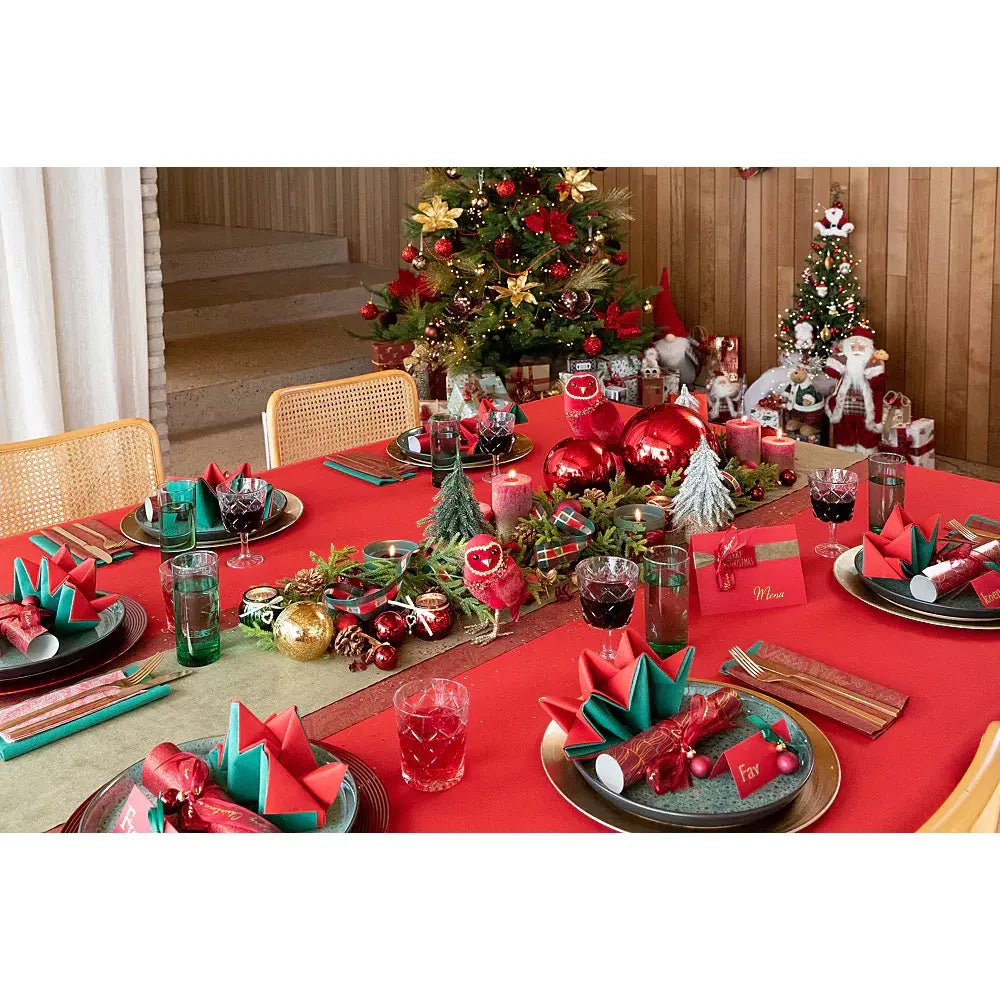 Nappe Gala Strawberry (Rouge) - 25 m x 120 cm