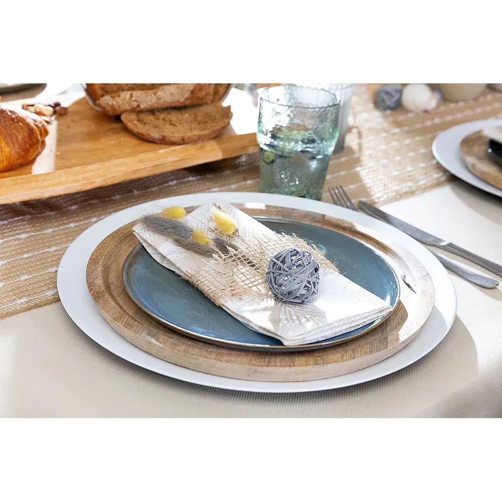 Nappe Gala Sahara Grey - 25 m x 120 cm