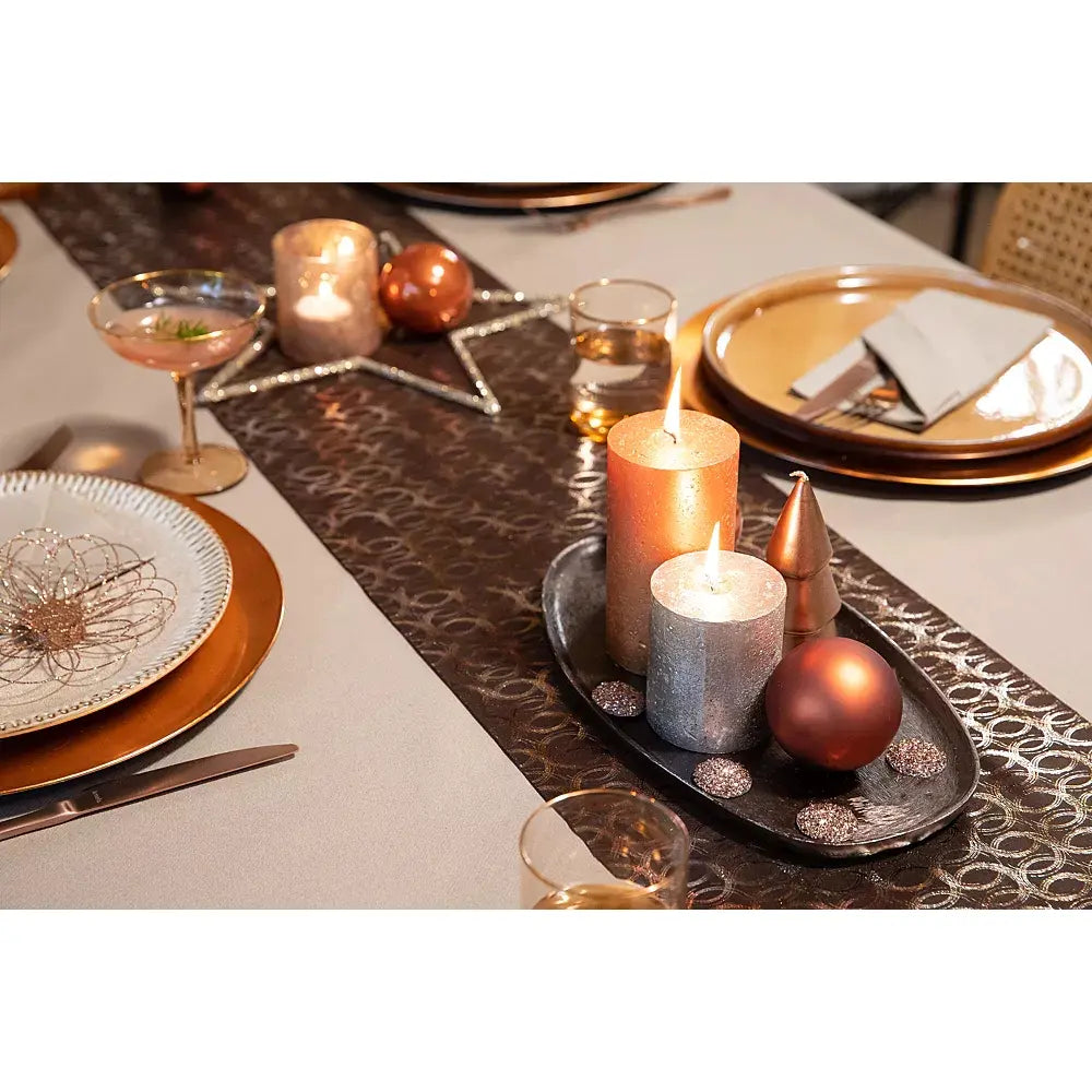 Nappe Gala Taupe - 25 m x 120 cm