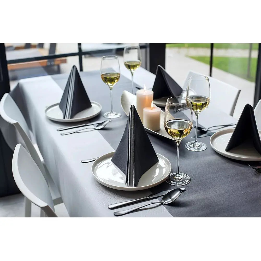 Nappe Gala Cool Grey - 25 m x 120 cm