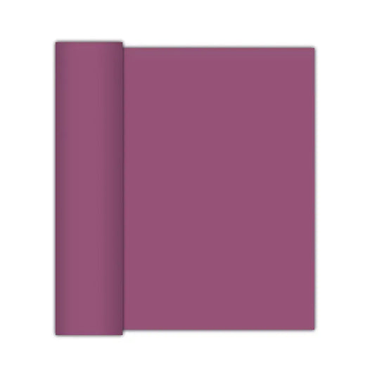 Nappe Gala Aubergine - 6 m x 120 cm