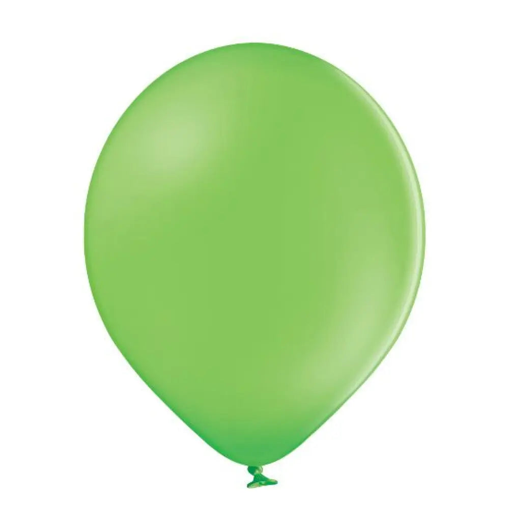25 Ballons Pastel 12cm - Lime Green