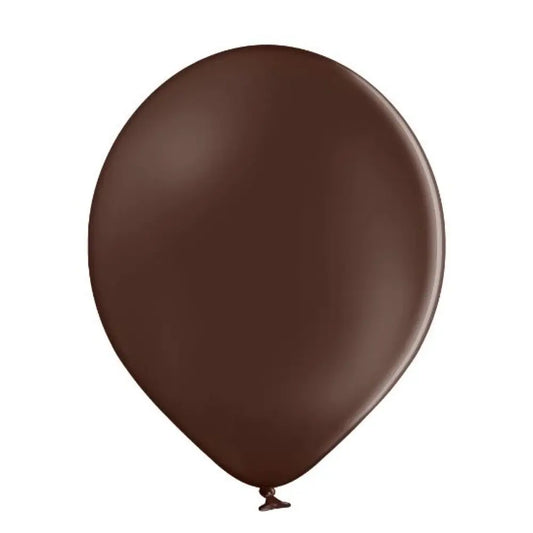 25 Ballons 12cm - Cocoa Brown