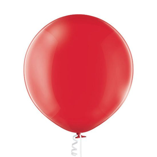 1 Jumbo Ballon 60cm - Royal Red