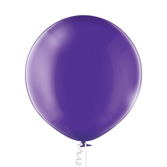 1 Jumbo Ballon 60cm - Quartz  Purple