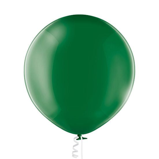 1 Jumbo Ballon 60cm - Green Transparent