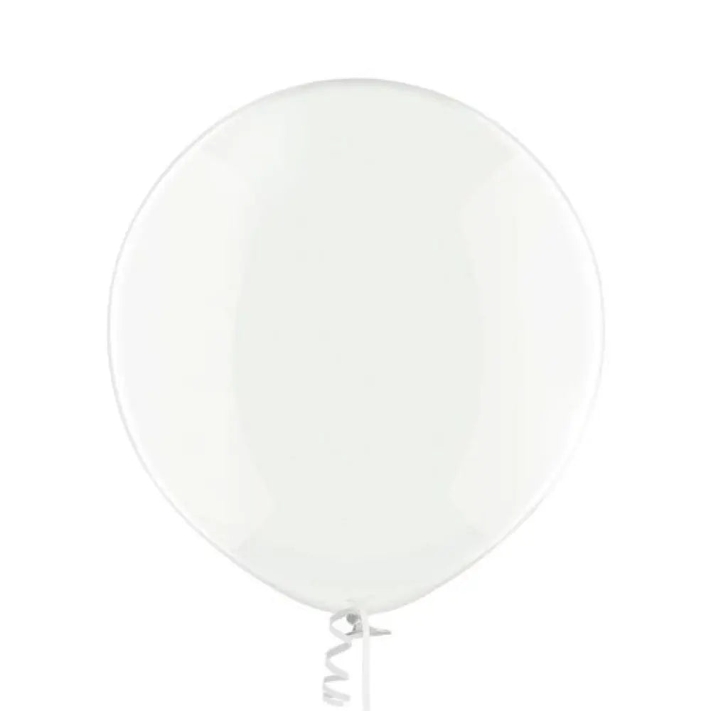 1 Jumbo Ballon 60cm - Clear Transparent