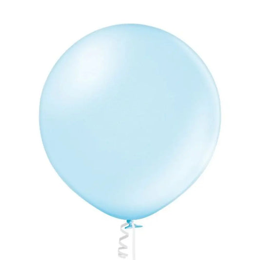 1 Jumbo Ballon 60cm - Light Blue