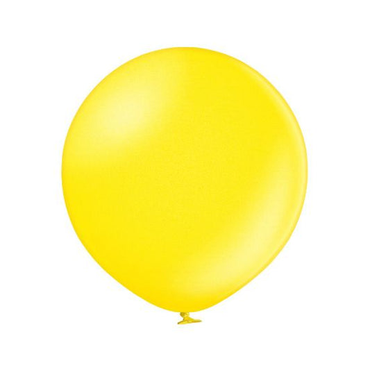 1 Jumbo Ballon 60cm - Citrus Yellow