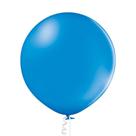 1 Jumbo Ballon 60cm - Mid Blue Pastel