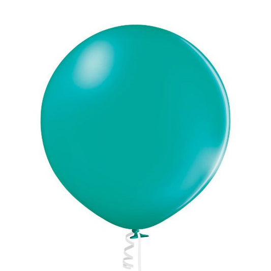 1 Jumbo Ballon 60cm - Turquoise Pastel