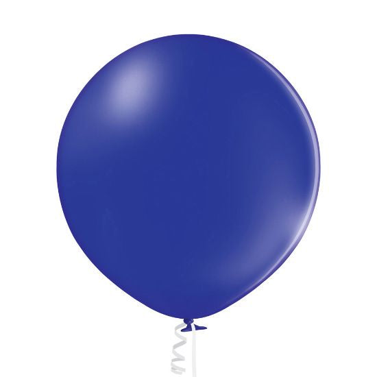 1 Jumbo Ballon 60cm - Night Blue Pastel