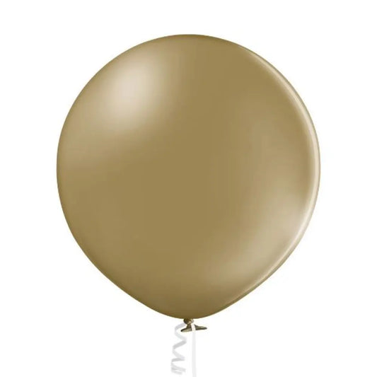 1 Jumbo Ballon 60cm - Almond