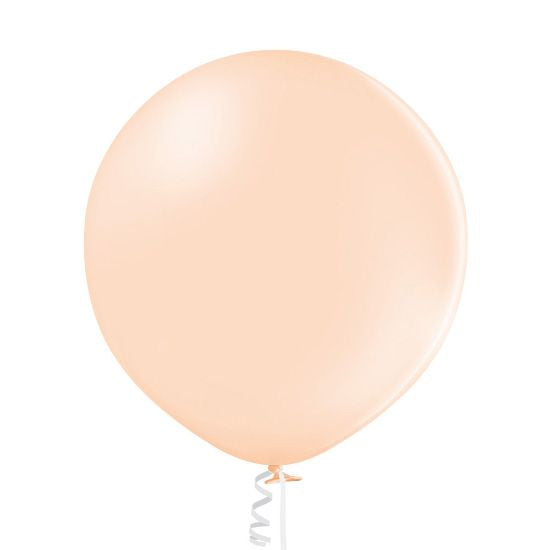 1 Jumbo Ballon 60cm - Peach Cream Pastel