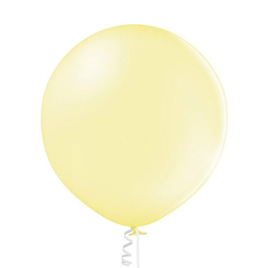 1 Jumbo Ballon 60cm - Lemon Pastel