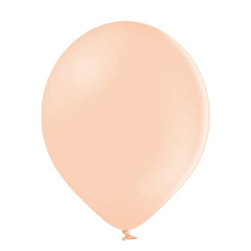 25 Ballons 12cm - Pastel Peach Cream