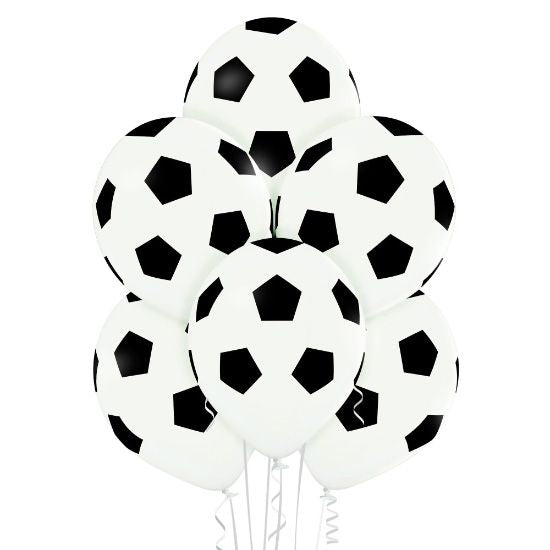 6 Ballons 30cm - Ballon Foot