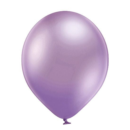 25 Ballons 12cm - Purple Glossy