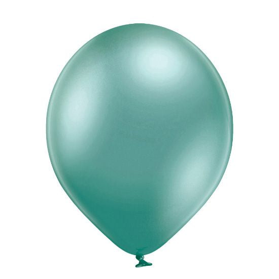 25 Ballons 12cm - Green Glossy