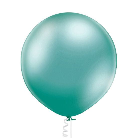 1 Jumbo Ballon 60cm - Green Glossy