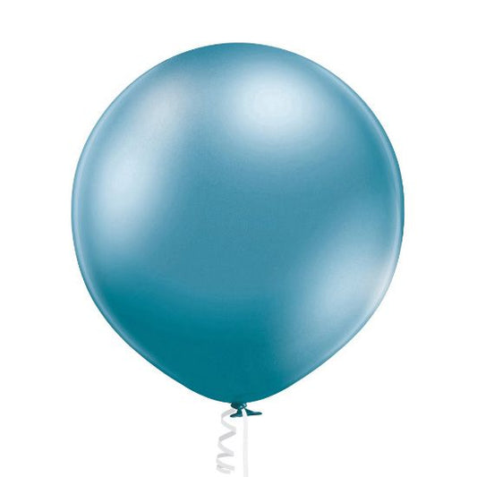 1 Jumbo Ballon 60cm - Blue Glossy