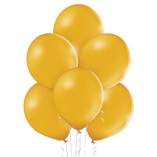 8 Ballons Premium 30cm - Honey Yellow Pastel