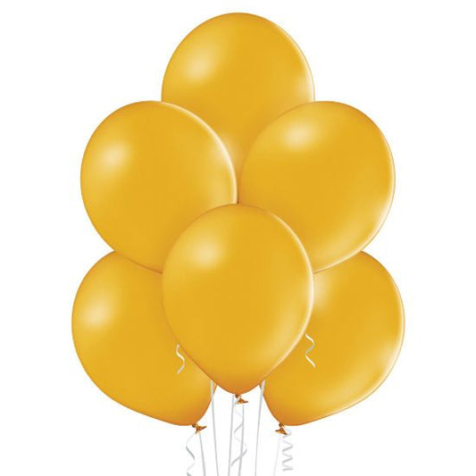 8 Ballons Premium 30cm - Honey Yellow Pastel