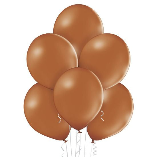 8 Ballons Premium 30cm - Mocca Pastel