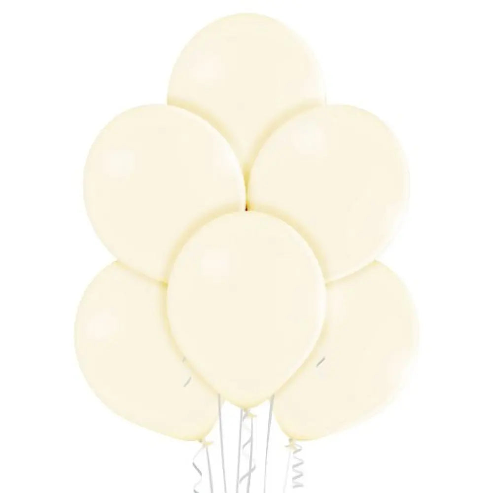 8 Ballons 30cm - Vanille