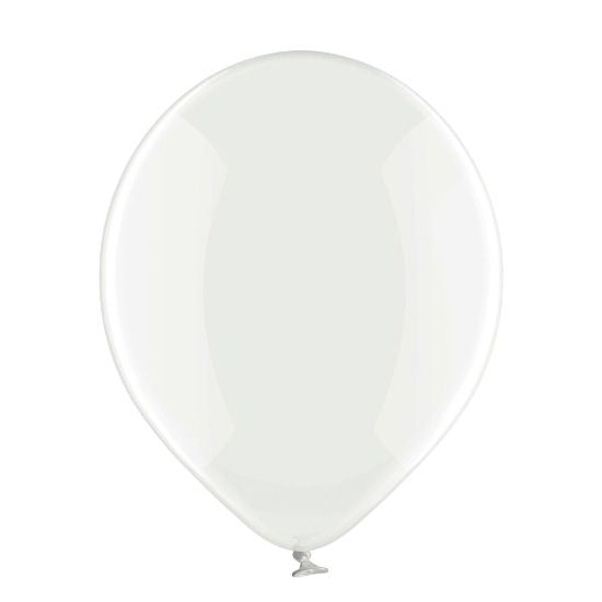 25 Ballons 12cm - Clear Transparent