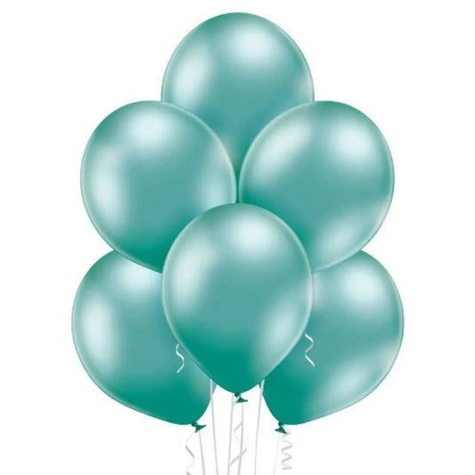 8 Ballons 30cm - Glossy Green