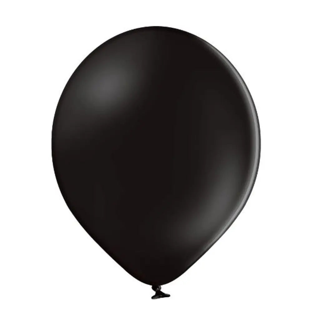 25 Ballons Pastel 12cm - Black