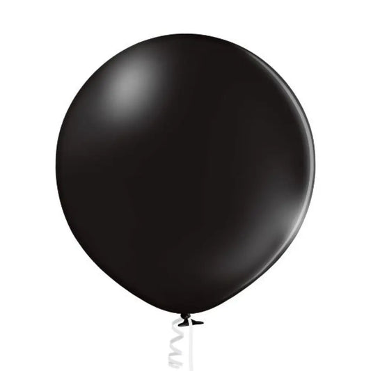 1 Jumbo Ballon 60cm - Noir