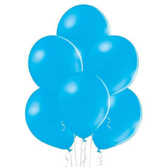 50 Ballons 30cm - Cyan Pastel