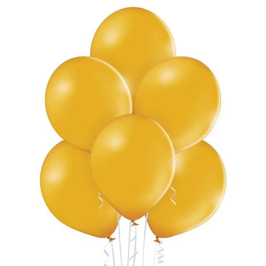 50 Ballons 30cm - Honey Yellow