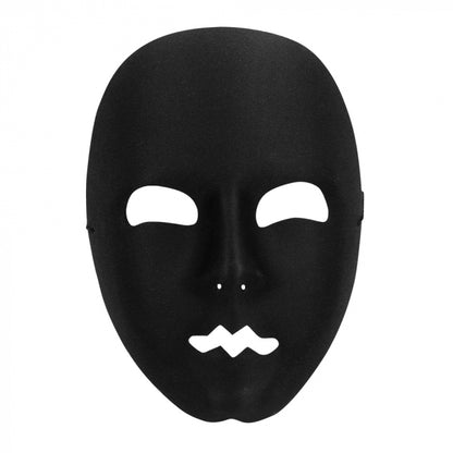 Pc. Masque visage Mime noir