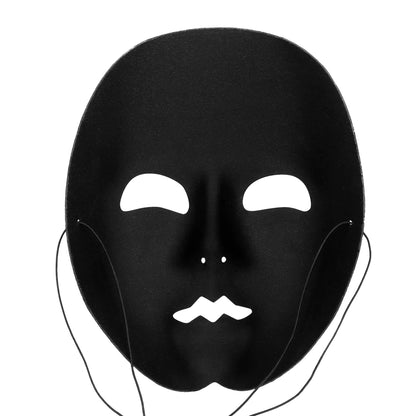 Pc. Masque visage Mime noir