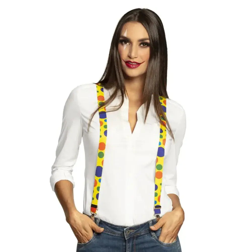 Paire de Bretelles ''Clown''