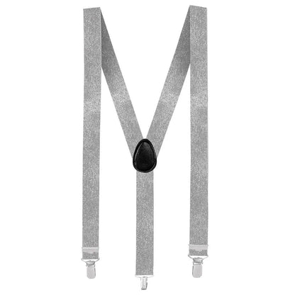 Paire de Bretelles Argenté