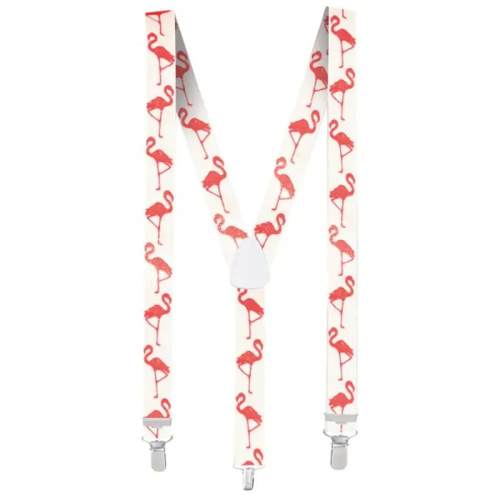 Paire de Bretelles - Flamant